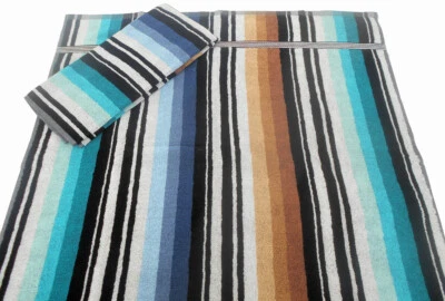 MISSONI HOME HAND TOWEL  16x27in BATH TOWEL 27x45in SET BRANDED PACK BARNABY 170 - Image 1 of 4