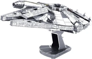 Tenyo Metallic Nano Puzzle Premium Series STAR WARS Millennium Falcon JAPAN NEW - Picture 1 of 12