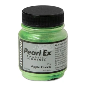 Jacquard, Pearl Ex, Pigment Powder, Apple Green, 14g, Green Pigment Powder - Picture 1 of 1