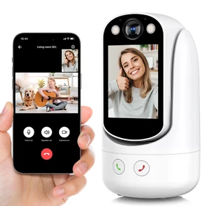 Baby Monitor with Two Way Video Call, 1080P HD Wifi Cameras W/ 2.8” Screen - Picture 1 of 12