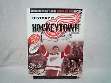 HISTORY OF HOCKEYTOWN HARDCOVER BOOK SIGNED BY MR. HOCKEY GORDIE HOWE WITH COA