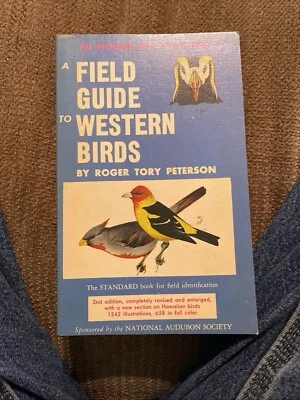 A Field Guide To Western Birds Roger Tory Peterson 2nd Ed 1961 Paperback Birding - Image 1 of 4