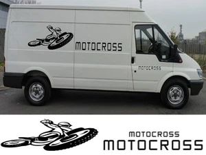 MOTOCROSS MX RACING 1 TRAILBIKE CROSSER VAN CAR BIKE GRAPHICS STICKERS DECALS - Picture 1 of 2