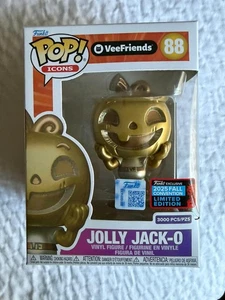 *IN HAND* Funko Pop! [SHARED CON NYCC 2025 STICKER] VEEFRIENDS Jolly Jack-o #88 - Picture 1 of 2