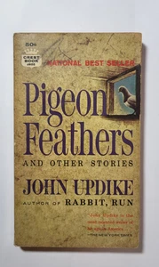 Pigeon Feathers by John Updike Crest 1963 D605 1st print Paperback  - Picture 1 of 7