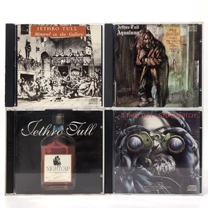 Jethro Tull 4‑CD Lot: Nightcap • Stormwatch • Minstrel‑in‑the‑Gallery • Aqualung - Picture 1 of 10