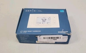 Emerson Sensi WiFi Smart Touchscreen programmierbarer Thermostat weiß #ST55U NEU - Bild 1 von 4