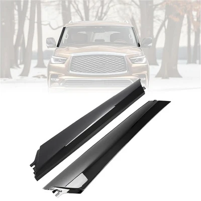 76836-6JR0A Windshield Trim Pillar Moldings For Infiniti QX56 QX80 Nissan Armada Foto 1 de 4