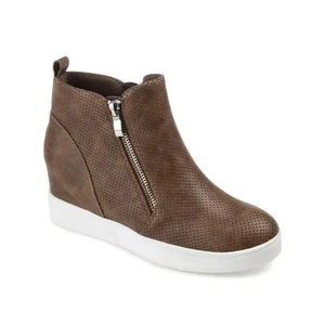 Journee Collection Women's Pennelope Sneaker Wedge (Size 12) - Picture 1 of 5