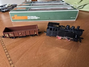 H0 Dampflok Von LIMA mit Güterwagen RIV - Bild 1 von 1