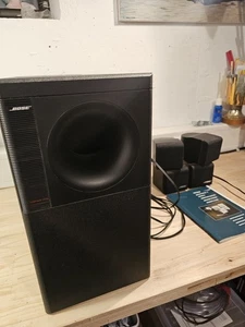Bose Acoustimass 5 Series II Subwoofer mit 2 Doppelwürfeln 2.1 SUPER Zustand - Bild 1 von 10