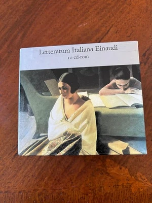 Raccolta Letteratura Italiana Einaudi-Mondadori 10 cd-rom - Immagine 1 di 4