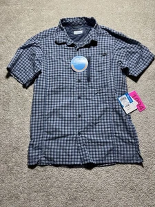 Camisa Columbia Omni-Shade Abotonada Talla Pequeña Para Hombre Nueva Con Etiquetas - Imagen 1 de 6