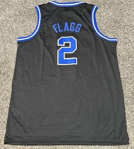 NEW COOPER FLAGG DUKE BLUE DEVILS Embroidered JERSEY #2 March Madness Size XL - Picture 1 of 2