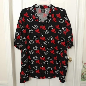 Naruto Button Down Shirt Mens Size 3XL - Picture 1 of 12