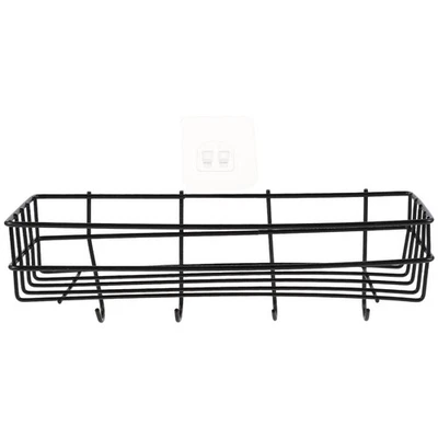  Wall Mounted Shelf Practical Storage Rack Toilet Storage Holder - Image 1 of 4