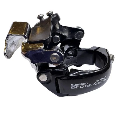 Câmbio dianteiro Shimano Deore FD-M538 braçadeira tripla 31,8 mm puxador superior - Imagem 1 de 4