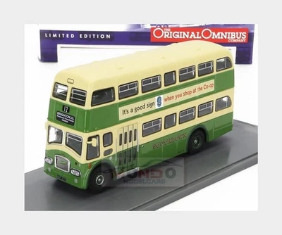 1:76 CORGI Leyland Pd3 Autobus Queen Mary 1970 Green Cream OM41914 - Immagine 1 di 2