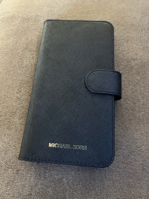 Michael Kors Saffiano Leather Folio case for the iPhone  8 Plus.  - Image 1 of 3