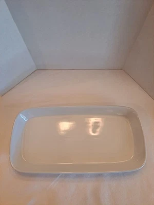 NEW BIA CORDON BLEU SERVING TRAY WHITE PORCELAIN  - Image 1 of 4
