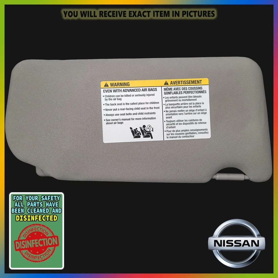 Nissan Altima 2007-2012 lado del conductor izquierdo OEM gris Foto 1 de 4