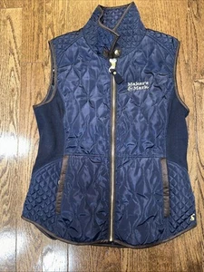 JOULES Makers Mark Bourbon Women's Quilted US 10 Navy Blue Polyester SP18 NWT - Picture 1 of 16