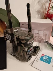 3G/4G LTE Caméra Surveillance Solaire avec Carte Sim, Détection de Mouvement - Imagen 1 de 4