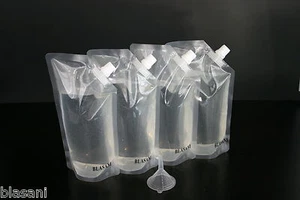 Juego de frascos de ron Blasani TM plástico ocultable crucero crucero (4x16 oz) - Imagen 1 de 6