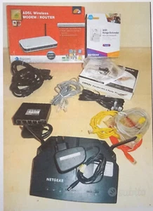 Lotto materiale elettronica/informatica/rete (vedi altre foto) - Photo 1/13