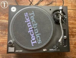 Technics SL1200MK5 2 Turntable Pair Black Dj Direct Player Tested - Picture 1 of 5