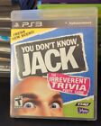 You Don't Know Jack (Sony PlayStation 3, 2011)