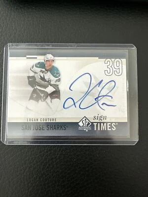 2010-11 UD SP AUTHENTIC LOGAN COUTURE SOT-LC SIGN OF THE TIMES AUTO AUTORAPH - Image 1 of 2