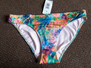 New Pretty Papaya multi colour Bikini bottoms UK 12 - summer - bnwt - Picture 1 of 1