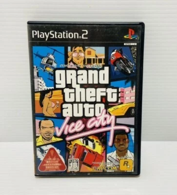 Grand Theft Auto : Vice City PS2 PlayStation 2 Japanese Version Tested - Image 1 of 3