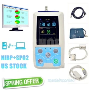 contec 24h ambulanter Patientenmonitor PM50 Masse NIBP SpO2 Datum PC-Software - Picture 1 of 7