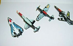 Micro Machines High Design Airplanes 1988 Matchbox  Lot of 4