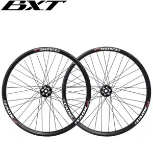 Juego de ruedas de bicicleta BXT Mountain llanta pista transmisión fija 24 aleación de aluminio MTB - Imagen 1 de 8