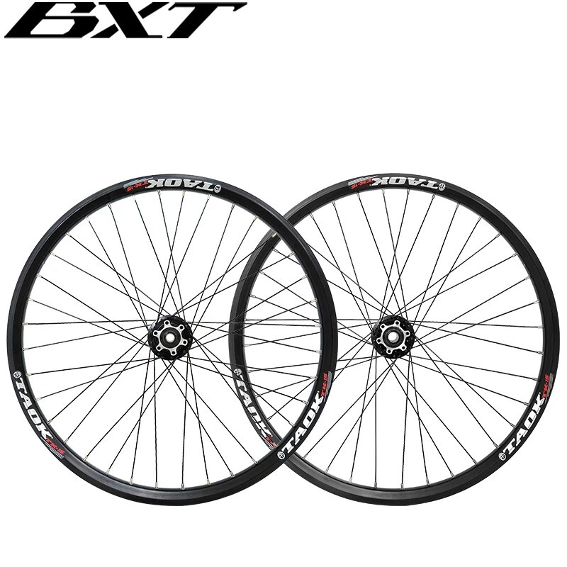 BXT Mountain Felge Spur Festgetriebe 24er Aluminum Alloy MTB Bike Wheelsets - Bild 1 von 4