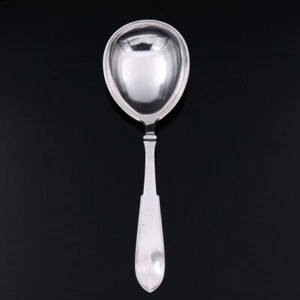 Hans Hansen. Silver Serving Spoon, Medium . No. 1 / Arvesølv nr. 1 - Picture 1 of 1
