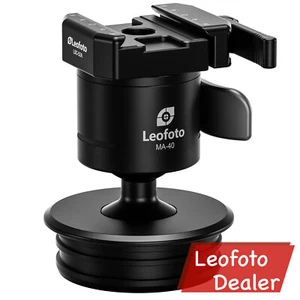 Leofoto Outdoors Ball Head with 75mm Systematic Adapter - MAB-75X Arca Clamp - Picture 1 of 2