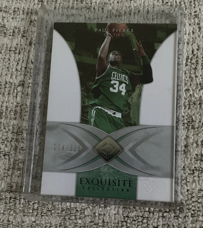 PAUL PIERCE 2006-07 Exquisite Collection 131/225 - Boston Celtics - Image 1 of 2
