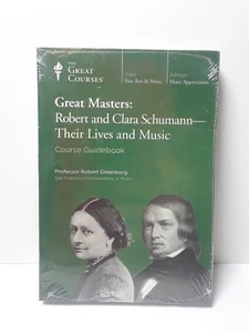 Great Masters: Robert and Clara Schumann :Their Lives and Music (2002, DVD/Book) - Picture 1 of 3