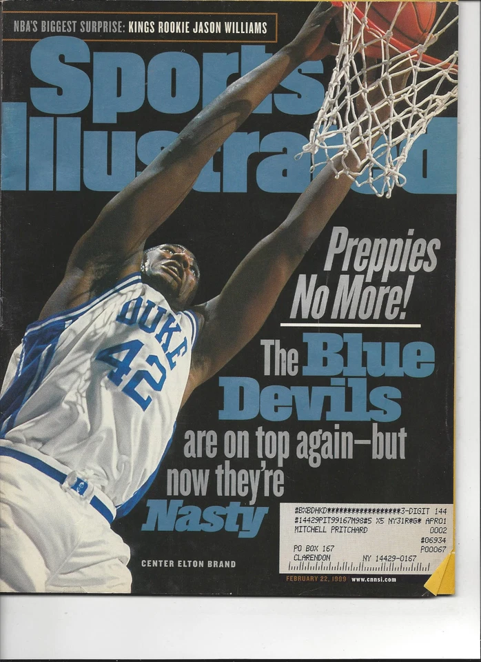 SPORTS ILLUSTRATED 22 DE FEBRERO 1999 MARCA ELTON Foto 1 de 1