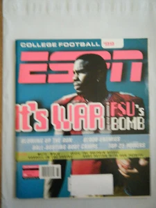 ESPN The Magazine College Football September 1999 Peter Warwick Cover - Picture 1 of 2