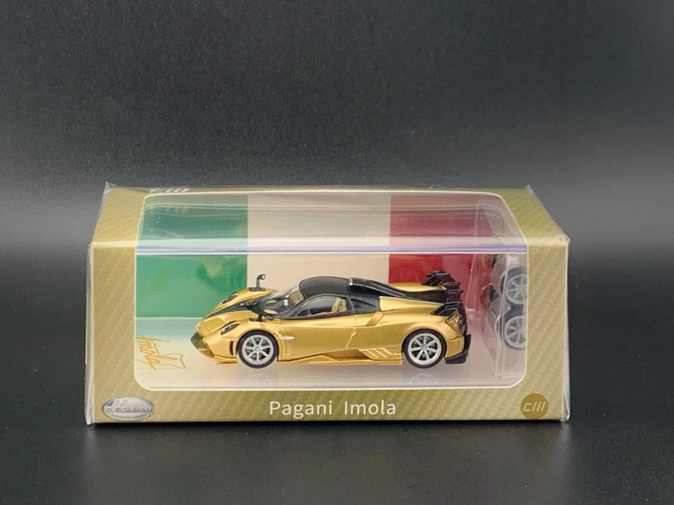 Modelo CM Pagani Imola Oro Carbono 1/64 Foto 1 de 4