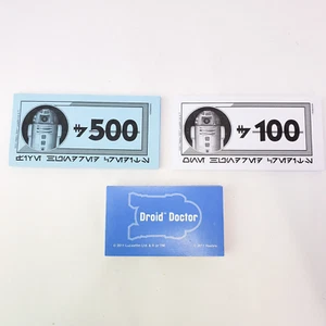 Operation Star Wars R2D2 Game Replacement  Money & Droid Specialist Cards 2011 - Picture 1 of 5