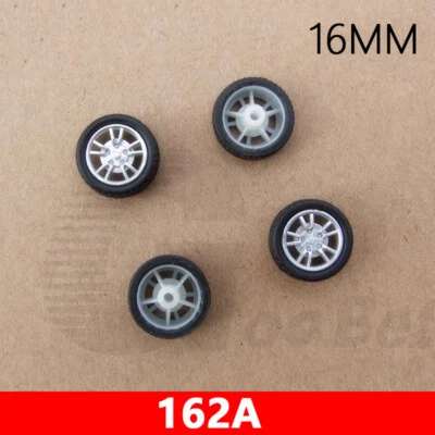 162A 16mm Ersatz Rad Felgen Gummi Reifen für RC Auto On-Road Fahrzeug Spielzeug - Bild 1 von 4