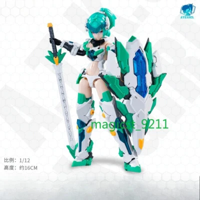 Four Holy Beasts Mobile Suit Girl Assembly Model figure ABS Movable 1/12 16cm  - Image 1 of 4