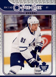 2009-10 O-Pee-Chee Maple Leafs Hockey Card #659 Phil Kessel