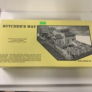 Fine Scale Miniatures HO Scale Butcher’s Way Jewel Series No 11, New Model Kit - Picture 1 of 4